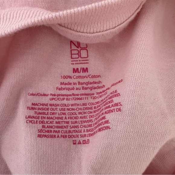 Bingo tshirt wild as the flowers neon light pink floral graphic baggy tshirt - Picture 9 of 9